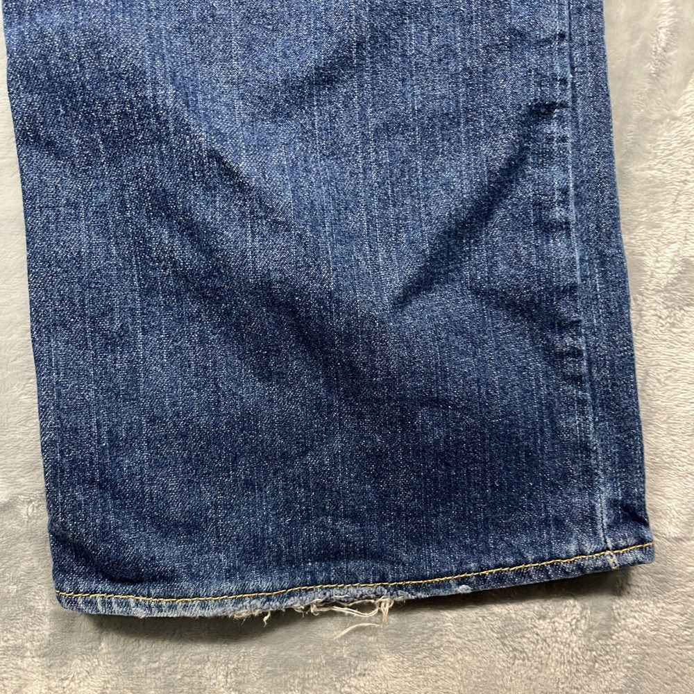 Polo Jeans Co Ralph Lauren Stretch Kelly Jean Distressed Bootcut Women Blue 12R - Picture 7 of 12